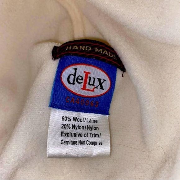 deLuX Handmade Wool Lamb Trapper Hat - Picture 6 of 9